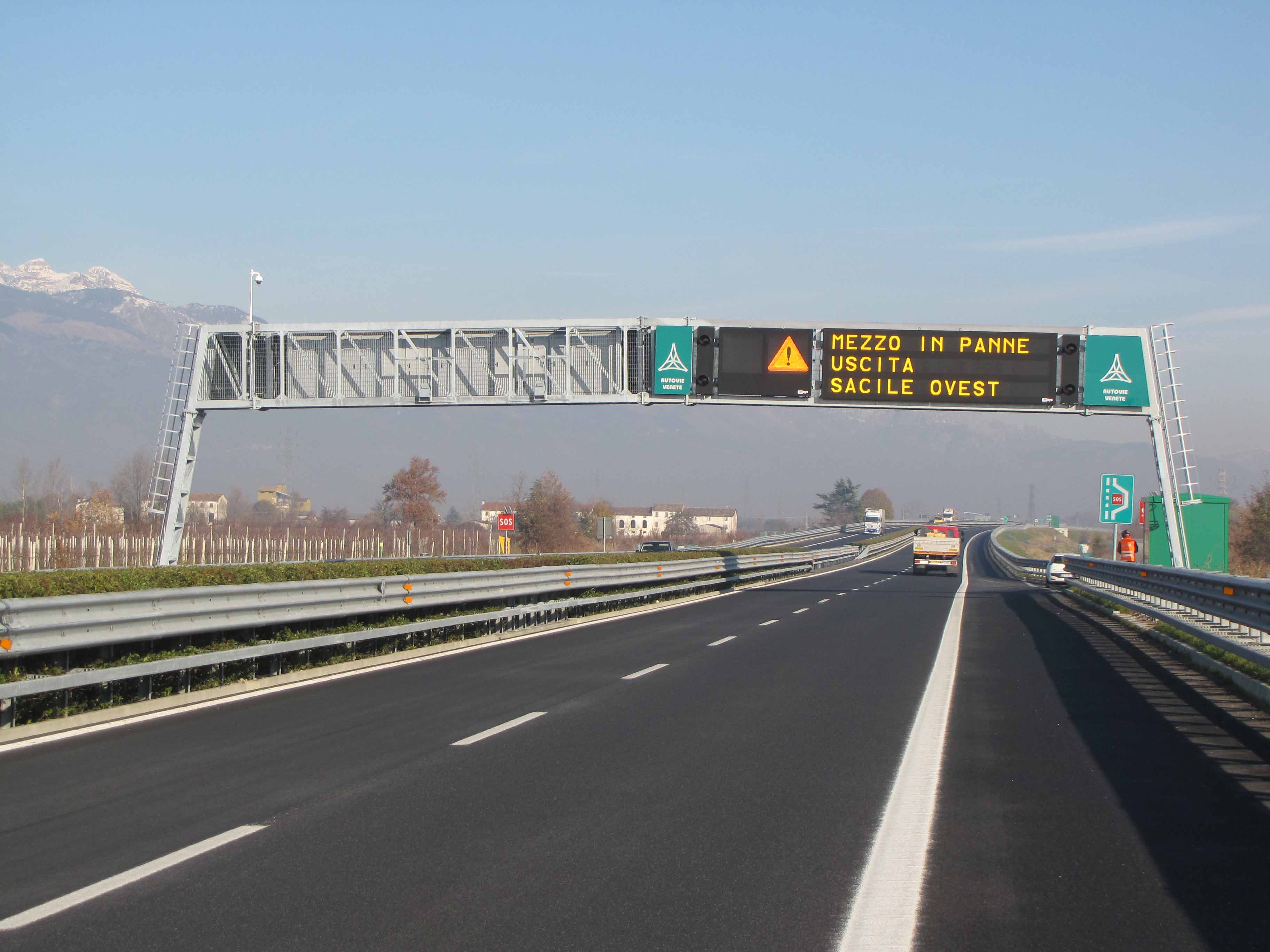 VIABILITÀ : TRAFFICO IN FORTE CALO SULLA RETE DI AUTOVIE VENETE